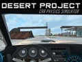 Spiel Wüstenprojekt Auto Physik Simulator Online