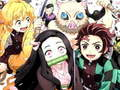 Spiel Nezuko Tanjiro Puzzle Online
