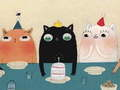 Spiel Lustige Katzen rutschen Online