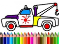 Spiel Zurück zur Schule: Lkw Malbuch Online