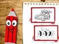 Spiel Malbuch für Autos zur Schule Online