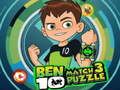 Spiel Ben 10: 3-Gewinnt-Puzzle Online