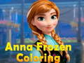 Spiel Anna Gefrorene Ausmalung Online