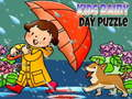 Spiel Puzzle für einen regnerischen Tag für Kinder Online