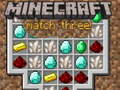 Spiel Minecraft Drei in einer Reihe Online