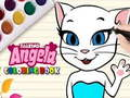 Spiel Malbuch von Talking Angela Online
