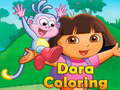 Spiel Dora Malbuch Online