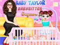 Spiel Baby Taylor Babysitter-Kinderbetreuung Online