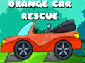 Spiel Orangenes Auto retten Online