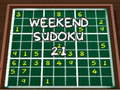 Spiel Wochenend-Sudoku 21 Online