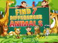 Spiel Finde 7 Unterschiede: Tiere Online