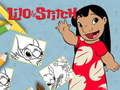 Spiel Ausmalbuch Lilo und Stitch Online