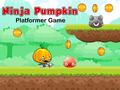 Spiel Ninja Kürbis Plattformspiel Online
