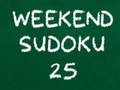Spiel Wochenend-Sudoku 25 Online
