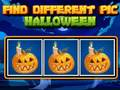 Spiel Finde das unterschiedliche Bild Halloween Online