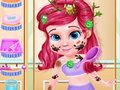 Spiel Unordentlicher kleiner Meerjungfrau-Makeover Online