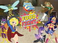 Spiel DC Super Hero Girls: Essensschlacht Online
