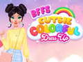 Spiel Beste Freundinnen: Niedliche Bunte Kleidung Online