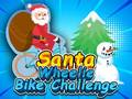 Spiel Santa Fahrradspringen Herausforderung Online