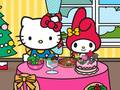 Spiel Weihnachtsessen mit Hello Kitty und Freunden Online