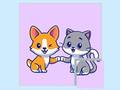 Spiel Katzen- und Hunde-Puzzle Online