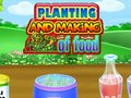 Spiel Pflanzen und Zubereitung von Essen Online