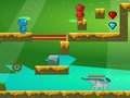 Spiel Feuer und Wasser in der Dino-Welt Online