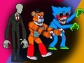 Spiel Monster greifen das Among Us Team an Online