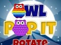 Spiel Eule Pop It Drehen Online