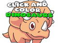 Spiel Klicken und Dinosaurier ausmalen Online