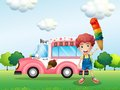 Spiel Lastwagen Ausmalen für Kinder Online