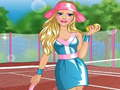 Spiel Barbie Tennis Kleid Online