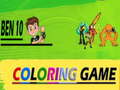 Spiel Ben 10 Ausmalen Online