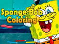 Spiel SpongeBob Ausmalen Online