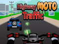 Spiel Motorradverkehr auf der Autobahn Online