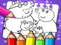 Spiel Peppa Pig Malbuch Online