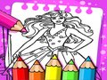 Spiel Barbie Malbuch Online