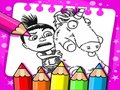 Spiel Dummkopf Ausmalbuch zum Ausdrucken Online