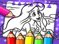 Spiel Ariel Die Meerjungfrau Malbuch Online