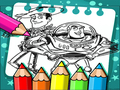 Spiel Toy Story Malbuch Online