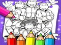 Spiel Ninja-Schildkröte Malbuch Online