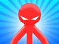 Spiel Roter Strichmännchen vs Monster Schule Online
