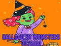 Spiel Halloween Monster Puzzle Online