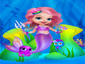 Spiel Süßes Meerjungfrau Mädchen Ankleiden Online