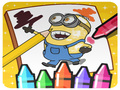 Spiel Minion Ausmalen Online
