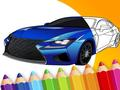 Spiel Malbuch für japanische Luxusautos Online