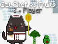 Spiel Katzenchef vs Früchte - 2 Spieler Online