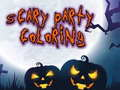 Spiel Gruselige Party Ausmalen Online