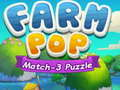 Spiel Farm Pop Match-3 Puzzle Online