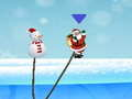 Spiel Santa Schneemann Sprung Online